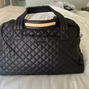 Brand new MZ WALLACE Jim Duffle. Black